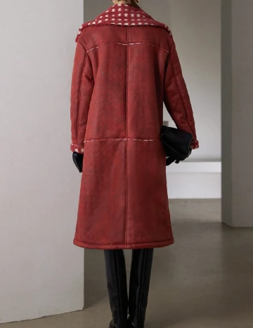 Palton Aveloria, rosu