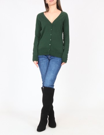 Cardigan Zara, verde