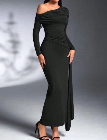 Rochie lunga SHEIN, negru