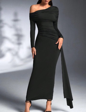 Rochie lunga SHEIN, negru