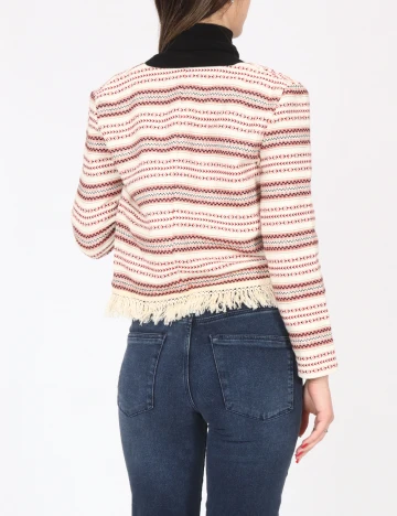 Blazer Bershka, crem