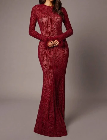 Rochie lunga SHEIN, rosu