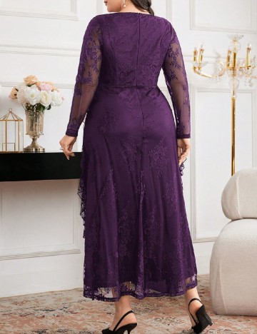 Rochie lunga SHEIN CURVE, mov