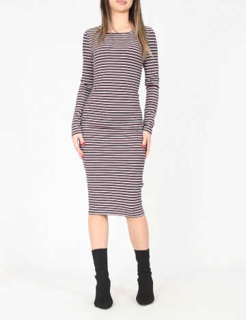 Rochie medie Bershka, mix culori