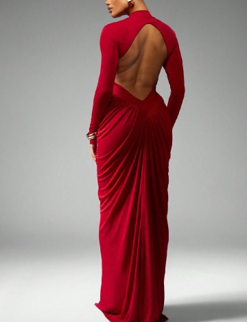 Rochie lunga Missguided, rosu