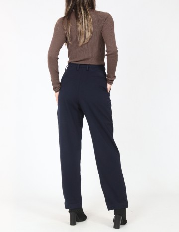 Pantaloni Zara, bleumarin