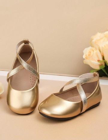 Balerini Shein Kids, auriu