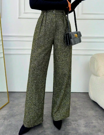 Pantaloni SHEIN, verde