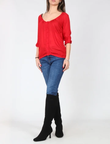 Camasa Bershka, rosu