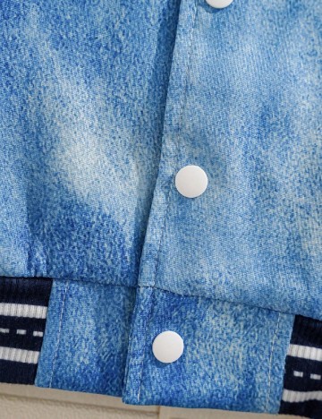 Jacheta Shein Kids, albastru