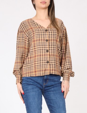 
						Camasa Bershka, maro