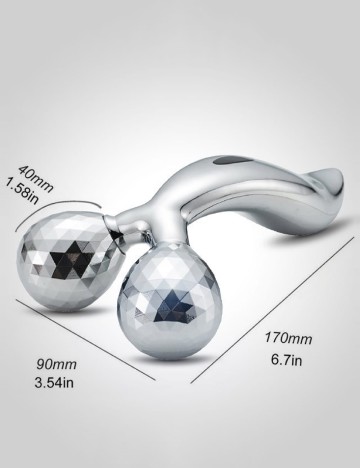 Aparat de masaj SHEIN, argintiu