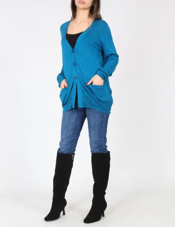 Cardigan Zara, albastru