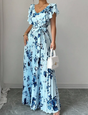 Rochie lunga SHEIN, bleu