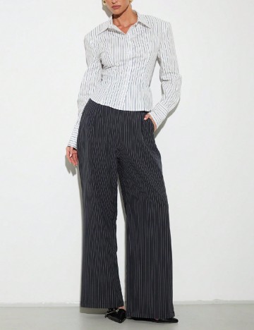 Fusta pantalon SHEIN, bleumarin