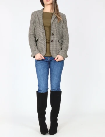 Sacou Zara, mix culori