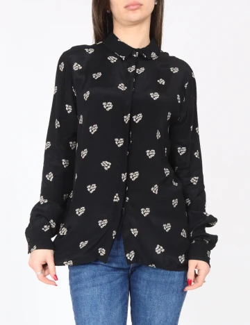 Camasa Bershka, negru