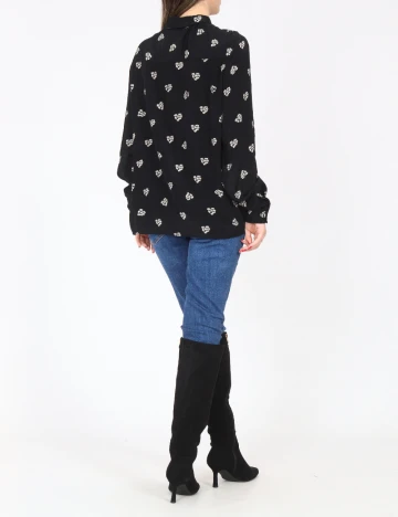 Camasa Bershka, negru