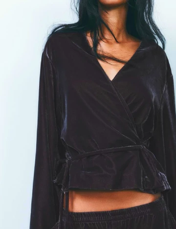 Bluza Zara, maro inchis