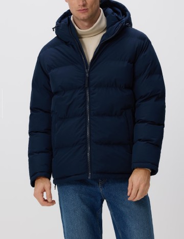 
						Geaca Reserved, bleumarin