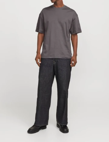 Tricou Jack&Jones, gri inchis