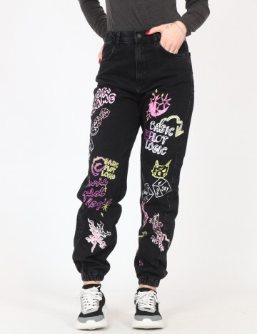 Blugi Bershka, negru