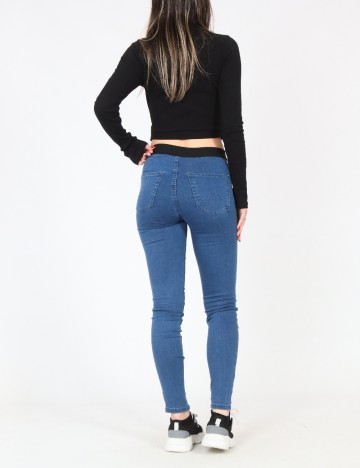 Blugi Pull&Bear, albastru