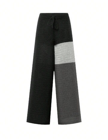 Pantaloni SHEIN CURVE, negru