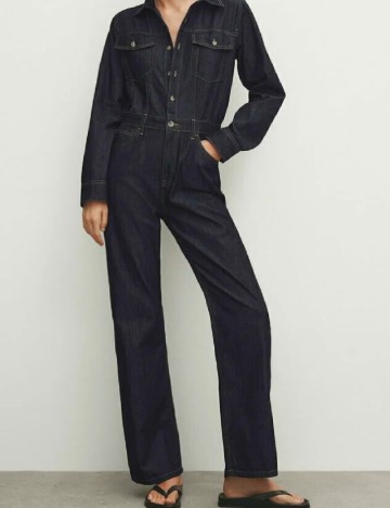 
						Salopeta Massimo Dutti, bleumarin inchis