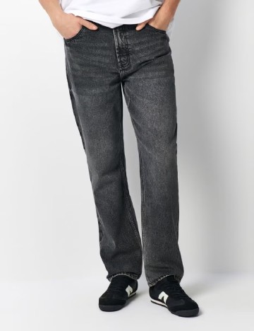 Blugi House Brand, gri inchis