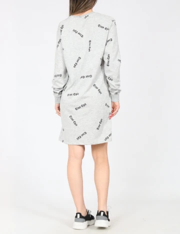 Rochie scurta Bershka, gri