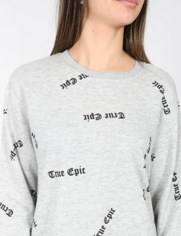 Rochie scurta Bershka, gri