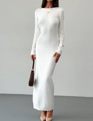 Rochie lunga SHEIN, alb