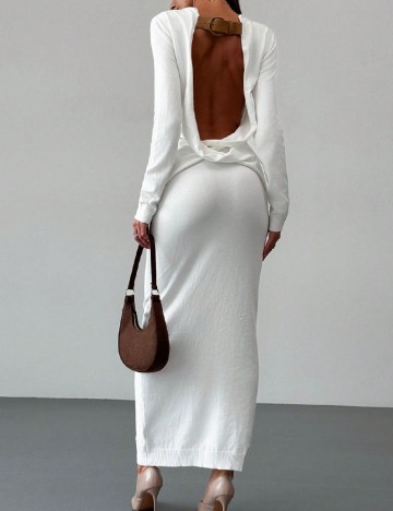 Rochie lunga SHEIN, alb