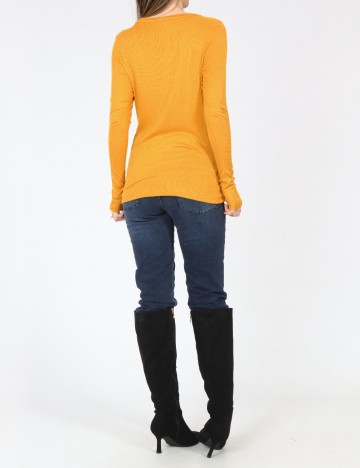 Bluza Pull&Bear, mustar