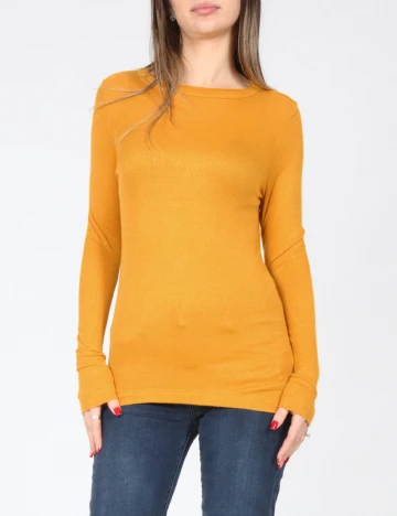 Bluza Pull&Bear, mustar