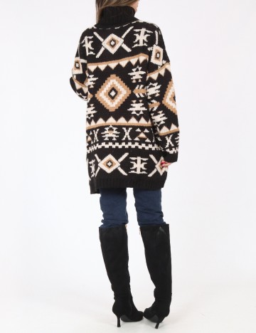 Pulover Oversize Zara, mix culori