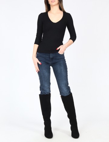 Bluza Bershka, negru