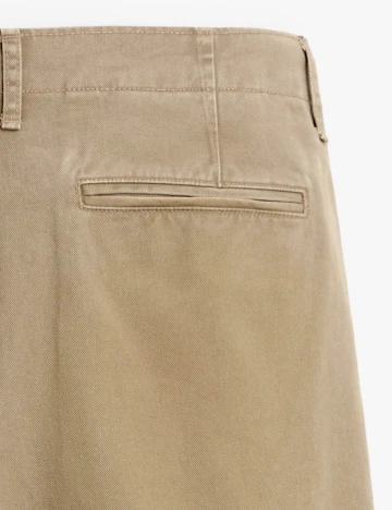 Pantaloni Zara, maro