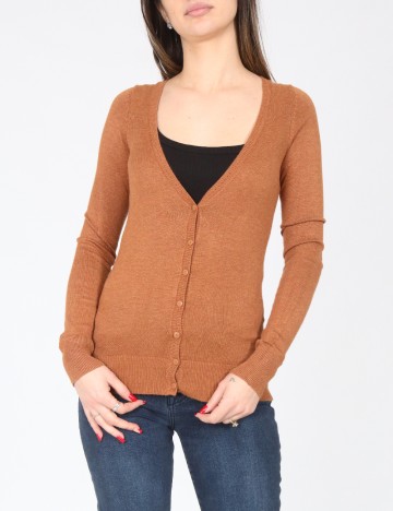 
						Cardigan Bershka, maro