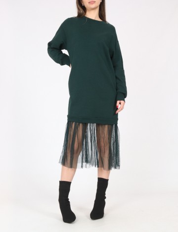 
						Rochie medie Bershka, verde