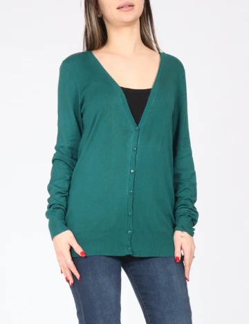 Cardigan Bershka, verde