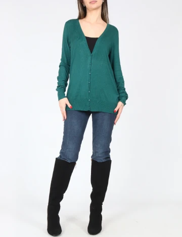 Cardigan Bershka, verde