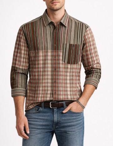 
						Camasa Zara, mix culori