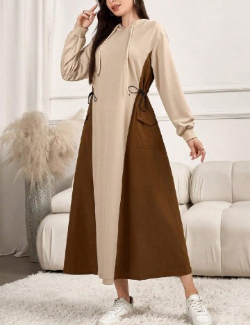 
						Rochie medie SHEIN, maro