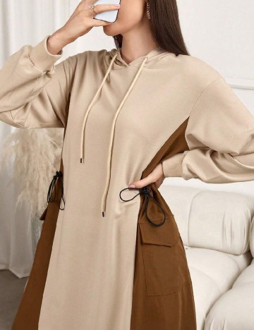 Rochie medie SHEIN, maro