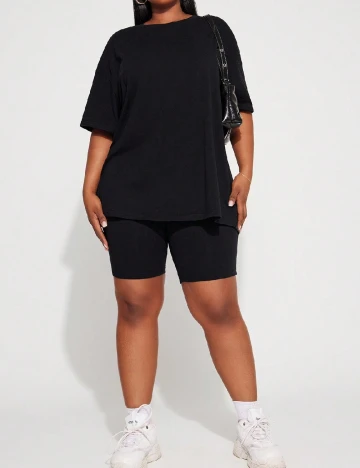 Compleu SHEIN CURVE, negru