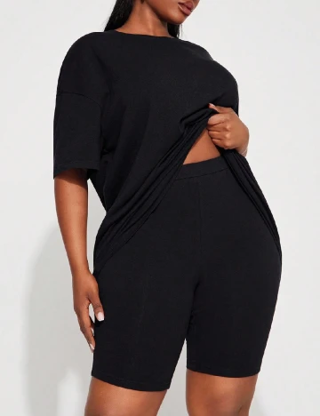 Compleu SHEIN CURVE, negru