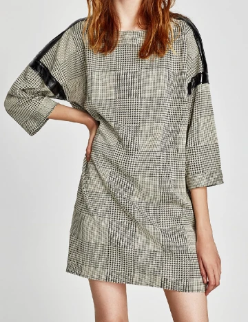 Rochie scurta Zara, bej