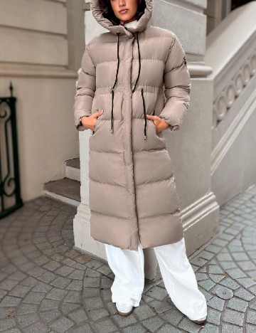 
						Geaca SHEIN, maro deschis